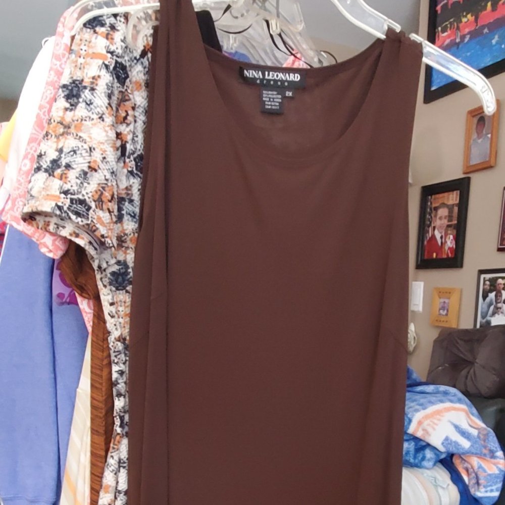 NINA LEONARD DRESS